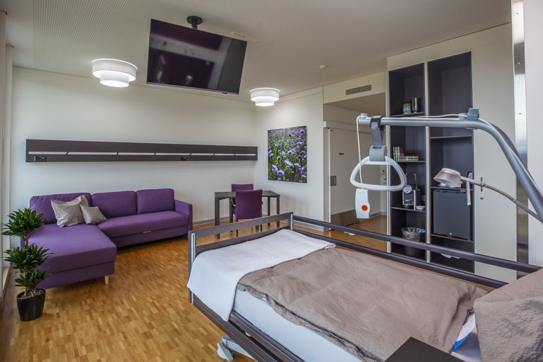 Patientenzimmer für Privatversicherte Patienten